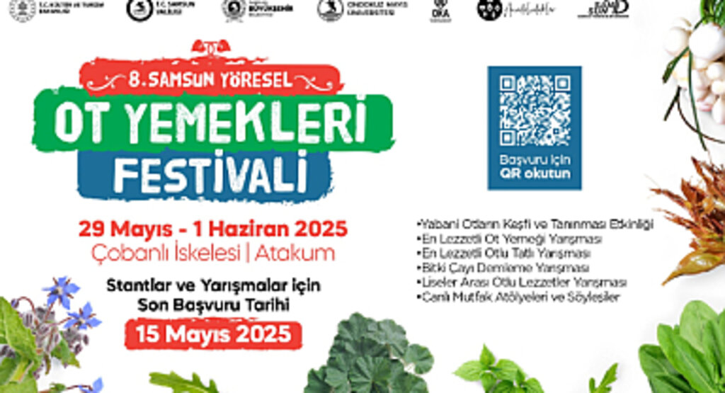 SAMSUN OT YEMEKLERİ FESTİVALİ İÇİN BAŞVURULAR BAŞLADI