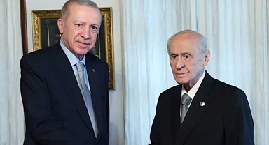Erdoğan Bahçeli'yi konutunda ziyaret etti