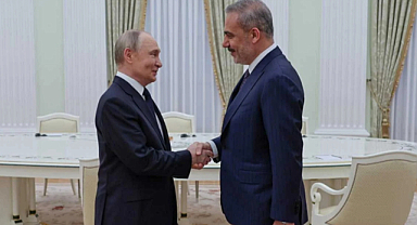 Hakan Fidan, Vladimir Putin ile bir araya geldi