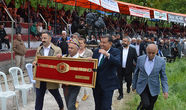 Havza Güreş Ağası 3.’cü kez Yahya Ayan Oldu