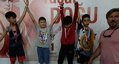 Havzalı minik pehlivanlar Türkiye Güreş Şampiyonası'nda Samsun’u temsil edecekler