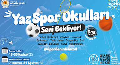 Yaz Spor Okulları Kayıtları Başladı