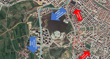 ALAÇAM CADDESİ VE AFAD KAVŞAĞINDA TRAFİK NEFES ALACAK