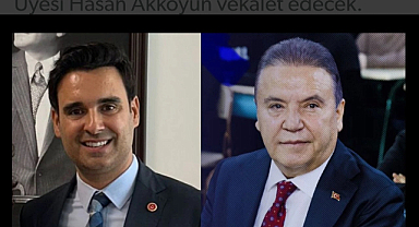 Antalya’da Muhittin Böcek’in yerine Hasan Akkoyun