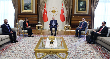 Cumhurbaşkanı Erdoğan, DEM Parti heyetini kabul etti