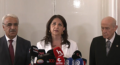 DEM Parti heyetinden Devlet Bahçeli’ye ziyaret