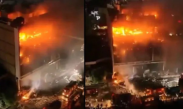 Irak'ta alışveriş merkezinde yangın: En az 61 ölü yüzlerce yaralı