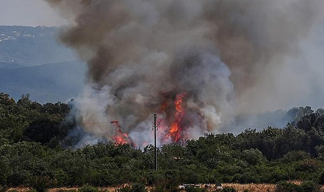 Bursa’da orman yangını: Havadan ve karadan müdahalede ediliyor