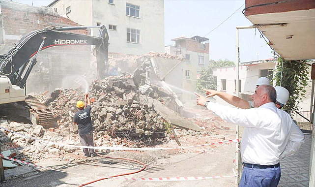 Canik'te Depreme Dayanıksız 741 Bina Yıkılıyor