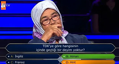 Habibe Teyze 1 Milyonluk Soruyu Açtırdı