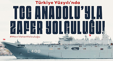 TCG ANADOLU İLE ‘ZAFER HAFTASI’NDA ANLAMLI YOLCULUK