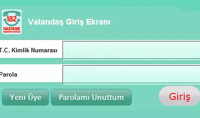Üniversite hastanelerine MHRS üzerinden randevu dönemi