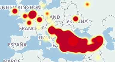 Arama motoru Google Türkiye ve Avrupada çöktü