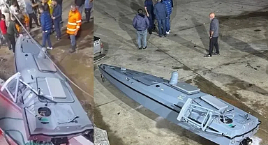 Hamsi ağlarına insansız askeri deniz aracı (IDA) takıldı