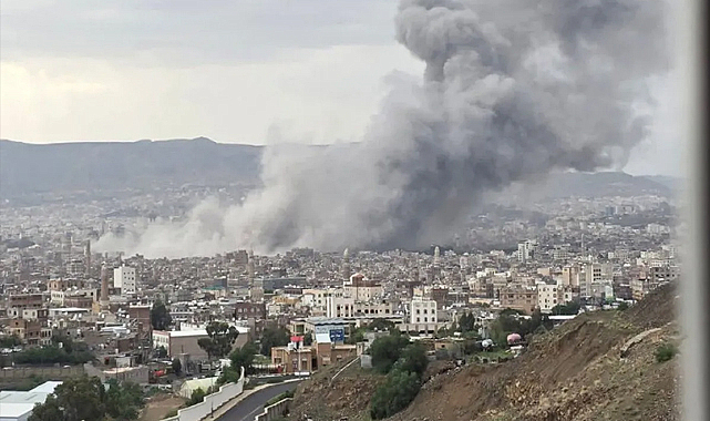 İsrail Yemen'in Başkenti Sana'ya saldırdı: Çok sayıda ölü ve yaralı var