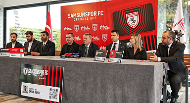 Samsunspor Mobil Uygulaması ve Taraftar Kartın Tanıtımı Yapıldı