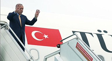 Cumhurbaşkanı Erdoğan Azerbaycan'a gitti