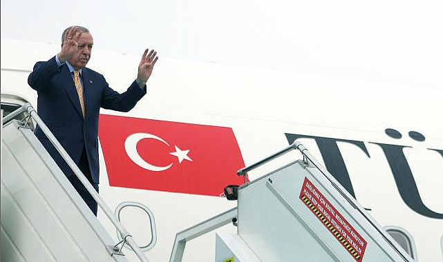 Cumhurbaşkanı Erdoğan Azerbaycan'a gitti
