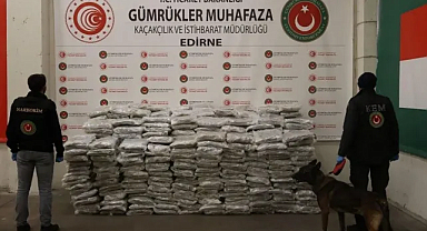 Kapıkule ve İpsala’da tırlara gizlenmiş 524 kilo uyuşturucu yakalandı