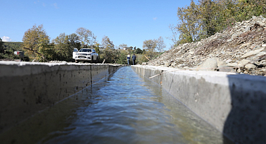 Büyükşehir tarımsal sulama kanallarını yeniliyor