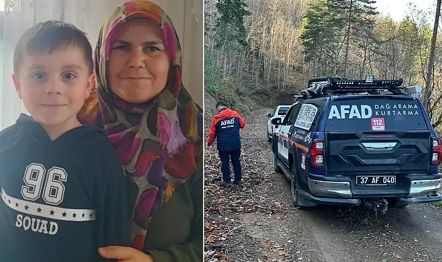 Kastamonu'da kaybolan anne ve oğlunun cansız bedenleri bulundu