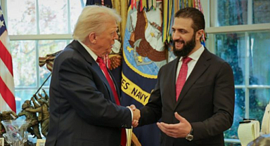 Suriye Cumhurbaşkanı Şara ABD Başkanı Trump ile görüştü