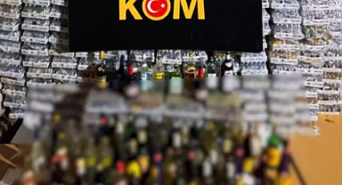 81 ilde sahte ve kaçak içki operasyonu