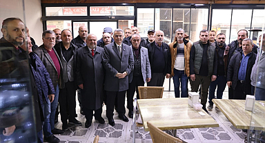 Başkan İhsan Kurnaz’dan İlyasköy Esnafına Ziyaret