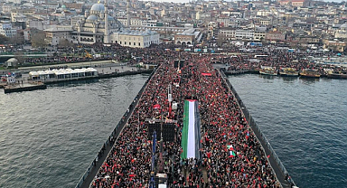 Galata'da 1 Ocak'ta Gazze yürüyüşü: yüzlerce STK ve spor kulübünden destek açıklaması
