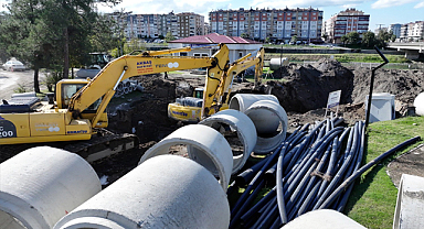 SASKİ'den Çarşamba’da altyapı hamlesi