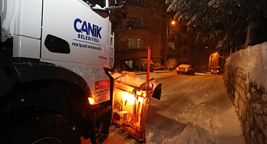 Canik'te 7/24 Karla Mücadele