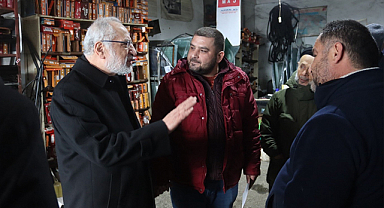 Samsun Milletvekili Karaman, Gülsan’da esnafları dinledi