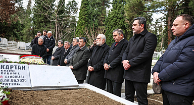 SAMSUNSPOR 20 OCAK FUTBOL ŞEHİTLERİ RAHMET VE MİNNETLE ANILDI