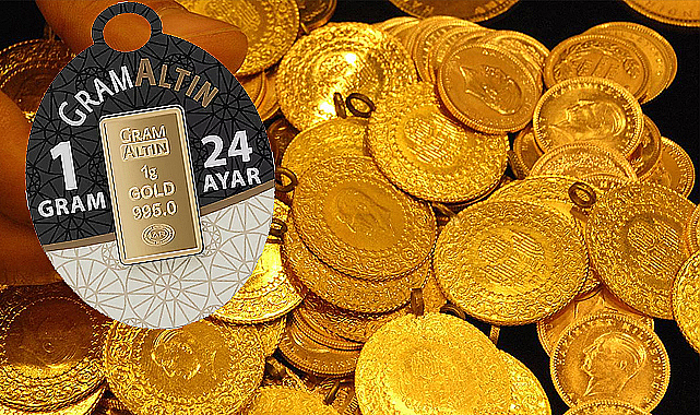 Altın hafta sonu sert düştü