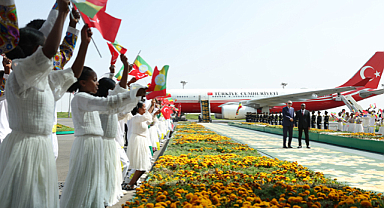 Cumhurbaşkanı Erdoğan Etiyopya'da: Afrika'da çatışma istemiyoruz