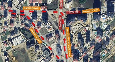 RTE BULVARININ İKİ ÖNEMLİ BAĞLANTI YOLU TRAFİĞE AÇILDI