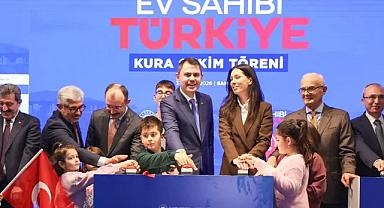 Yüzyılın Konut Projesinde kura çekimi devam ediyor