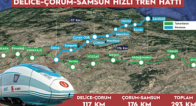 Bursa hızlı trene kavuşuyor, Samsun'da durum ne ?