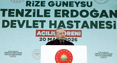 Cumhurbaşkanı Erdoğan’dan Güneysu’da hastane açılışı