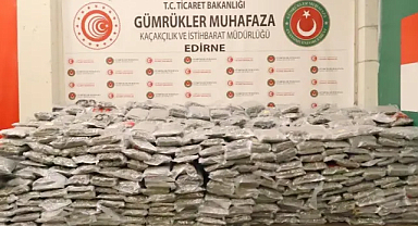 Kapıkule’de 1,4 ton esrar ele geçirildi