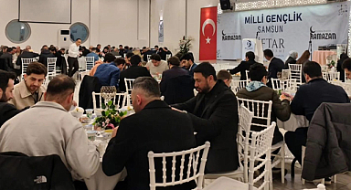Samsun'da Milli Gençlik İftarı