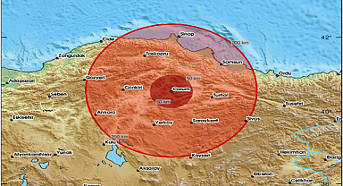 Çorum'da 4 büyüklüğünde deprem meydana geldi