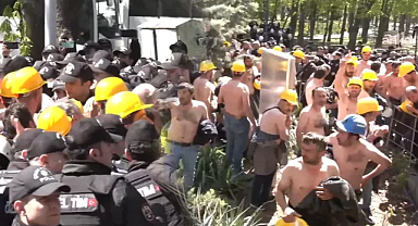 Devlet araya girdi: Maden işçilerinin eylemi sona erdi