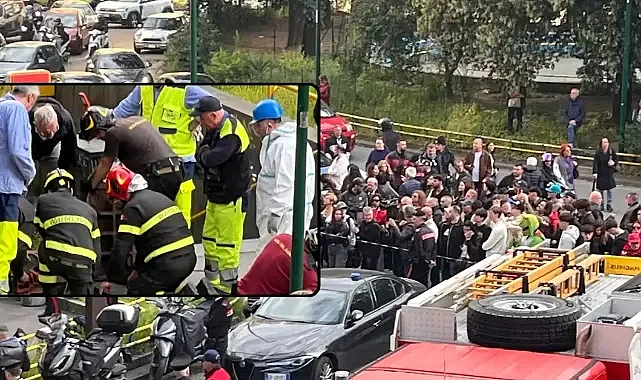 İtalya'da film gibi banka soygunu: 25 kişi rehin alındı