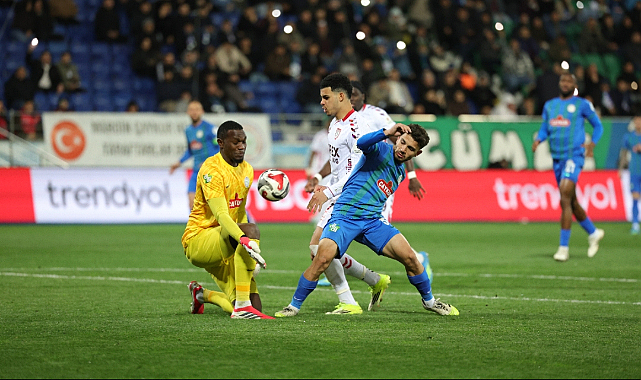 Rizespor Samsunspor'u Dörtledi