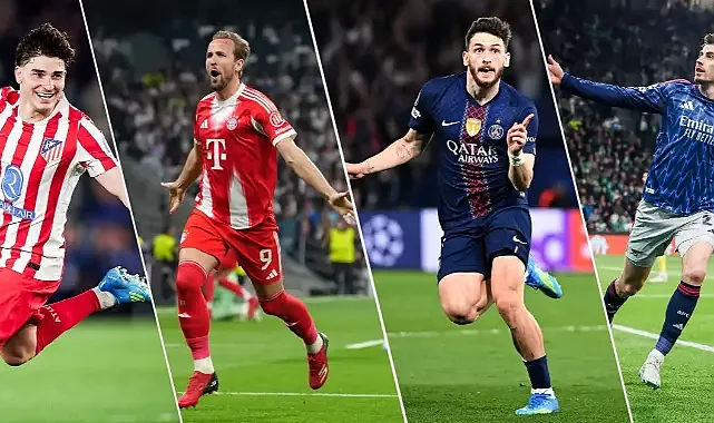 Şampiyonlar Ligi çeyrek final maçlarında sürpriz sonuçlar