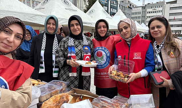 Samsun Memur-Sen’li Kadınlardan: “Sumud Filosu”na Büyük Destek