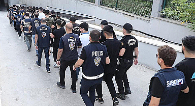 Suç örgütlerine büyük operasyon: 722 gözaltı
