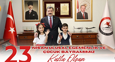 Vali Orhan Tavlı'dan 23 Nisan Mesajı