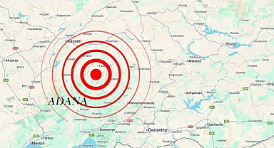 Adana'da korkutan deprem